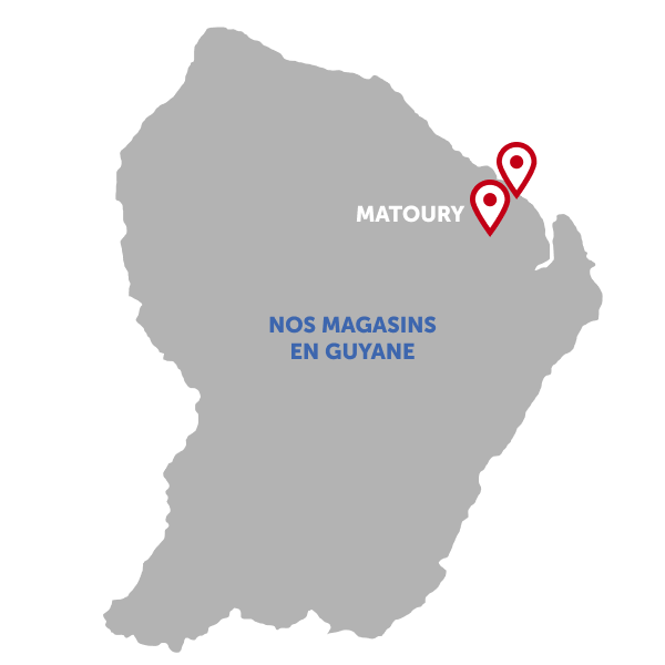 Carte des magasins